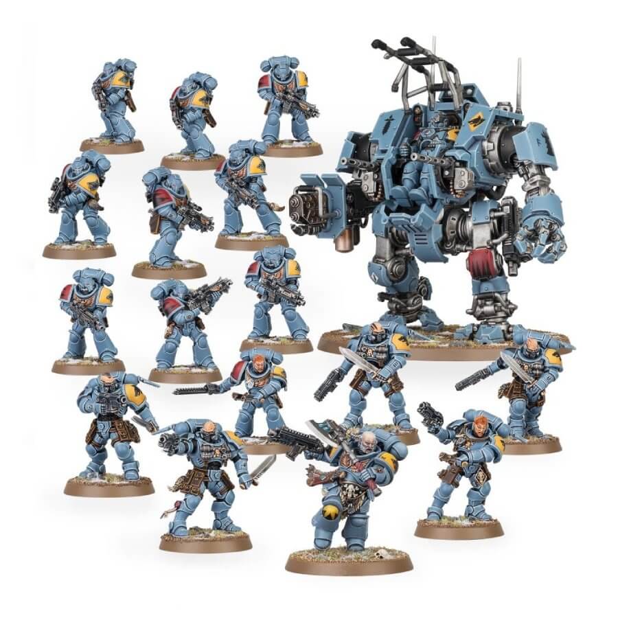 Combat Patrol Space Wolves Where to Buy, Size and Paint Guide!