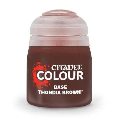 Thondia Brown Base Paint Citadel Colour