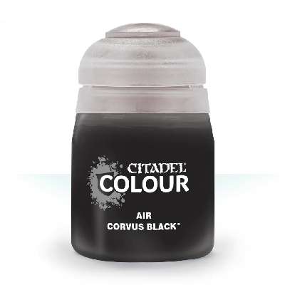 Corvus Black - Air Paint Paint 2024 Review & Where to Buy - Adeptus Ars