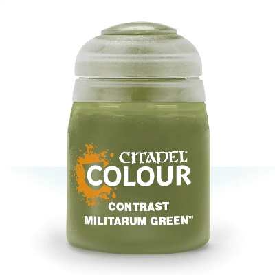 Militarum Green Contrast Paint Citadel Colour