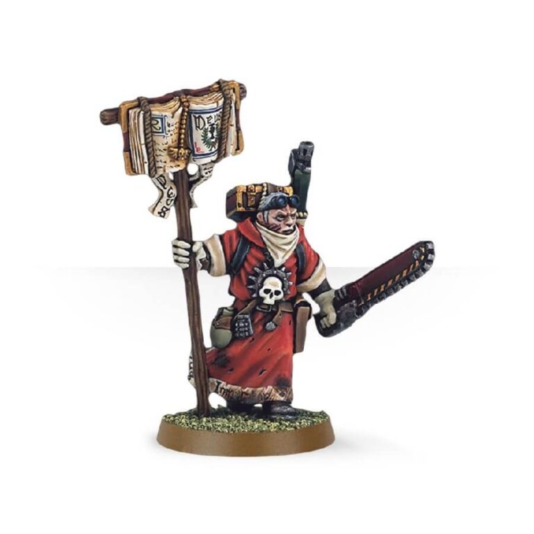 Warhammer 40K Missionary with Chainsword