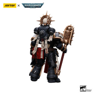 Back of Warhammer 40k Ultramarines Chaplain (Indomitus) Action Figure by Joytoy