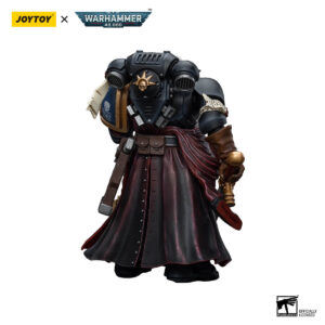 Back of Warhammer 40k Ultramarines Judiciar Action Figure by Joytoy