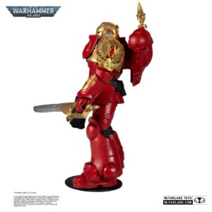 Blood Angels Primaris Lieutenant Action Figure Side View - McFarlane Toys