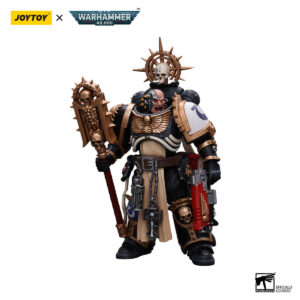 Front Side Warhammer 40k Ultramarines Chaplain (Indomitus) Action Figure by Joytoy