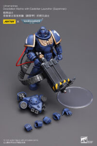 Ultramarines Desolation Marine with Castellan Launcher - Interchangeable Parts