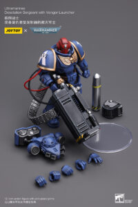 Ultramarines Desolation Sergeant with Vengor Launcher - Intercheangable Parts