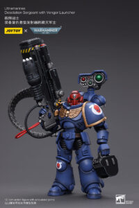 Ultramarines Desolation Sergeant with Vengor Launcher - Side Pose