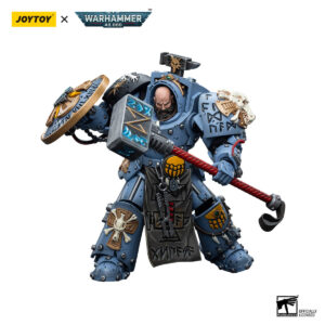 Space Wolves Arjac Rockfist Action Figure - Alternate Pose