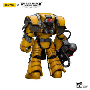 Imperial Fists Legion Cataphractii Terminator Squad Action Figure Back View