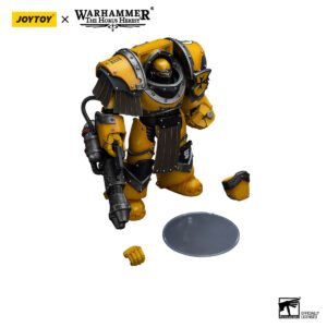 Imperial Fists Legion Cataphractii Terminator Squad Action Figure Contents