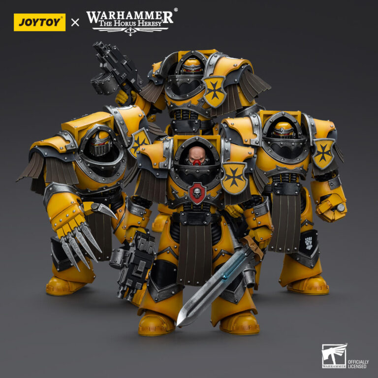 Imperial Fists Legion Cataphractii Terminator Squad - Set of 4