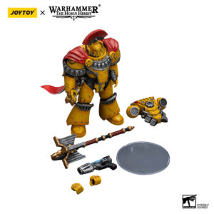 Imperial Fists Legion Chaplain Consul Action Figure Contents