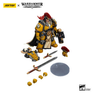 Imperial Fists Legion Praetor with Power Sword Action Figure Contents