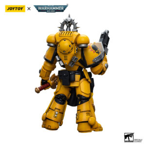 Imperial Fists Lieutenant with Power Sword Action Figure Back View