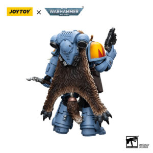 Leader -Logan Ghostwolf Action Figure Back View