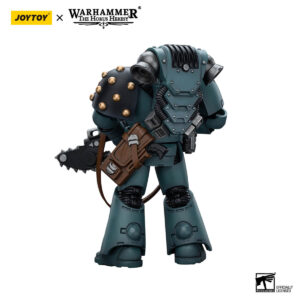 Legionary with Bolter & Chainblade Action Figure Back View