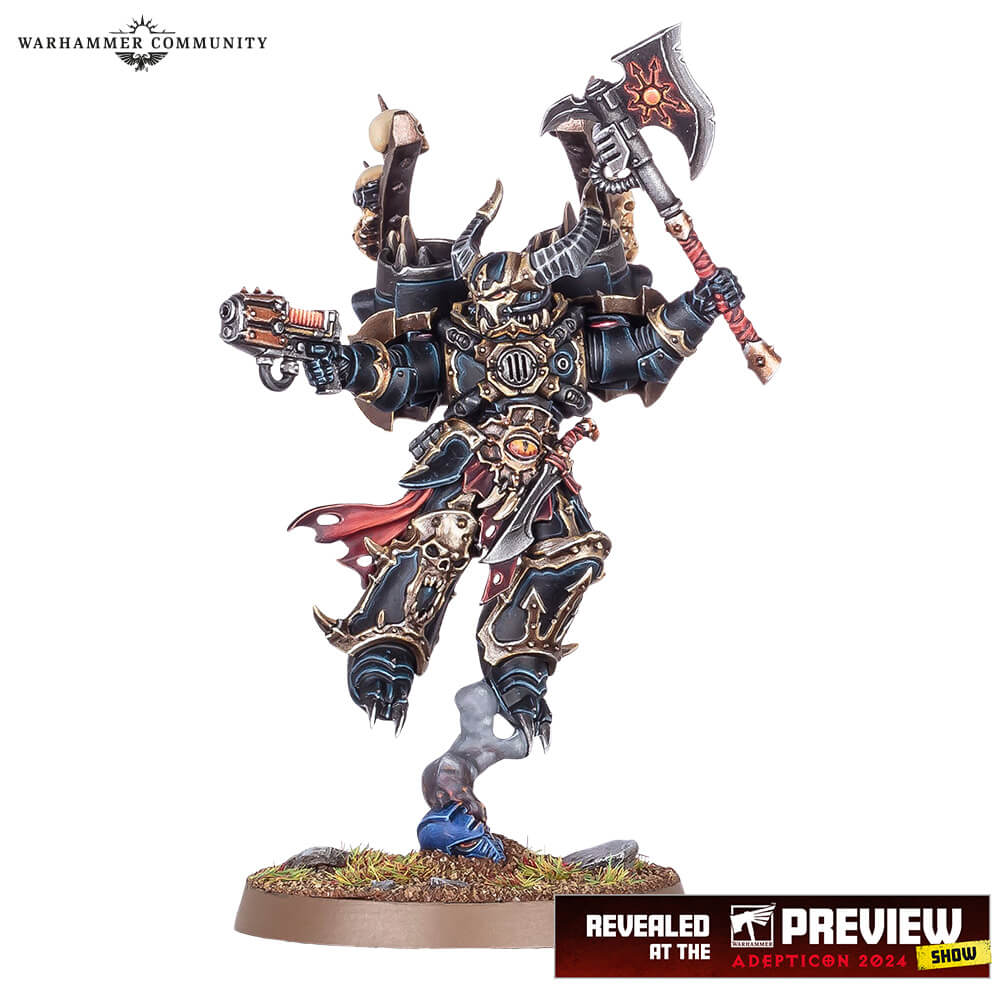 The New Chaos Lord with Jump Pack Miniature