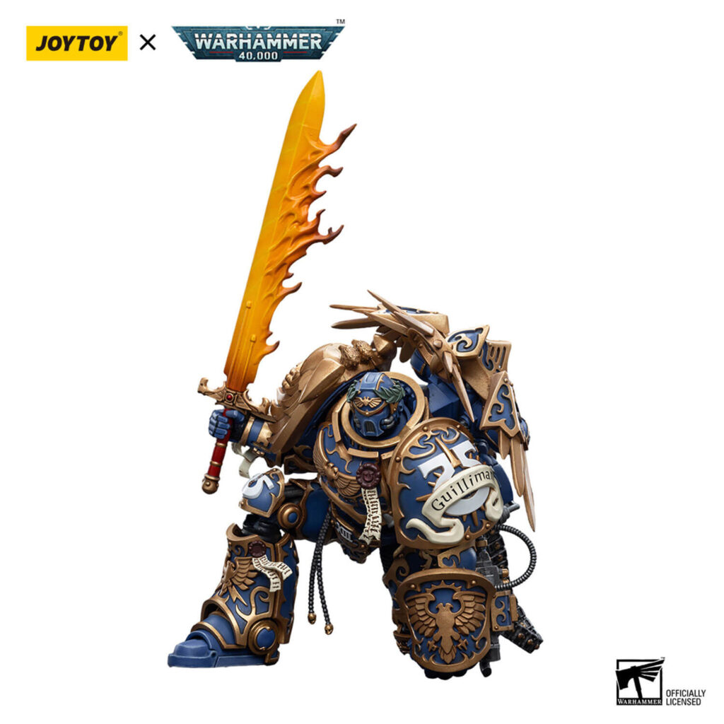 Roboute Guilliman with the Emperor's Sword as a JOYTOY Action Figure
