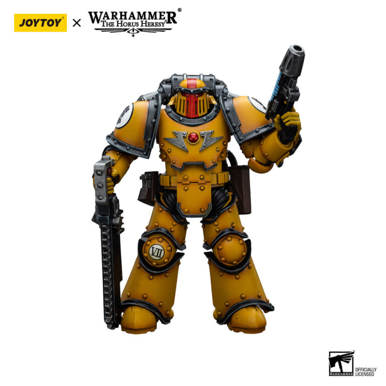 Sergeant with Plasma Pistol Action Figure Front View