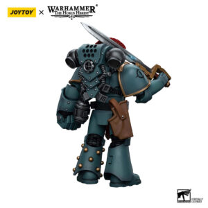 Sergeant with Power Fist Action Figure Back View