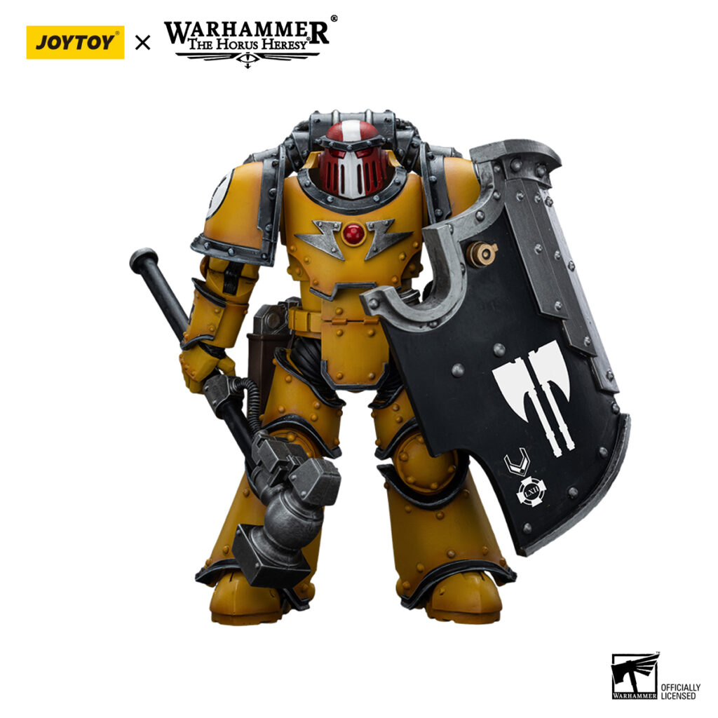 Sergeant with Thunder Hammer Action Figure Front View