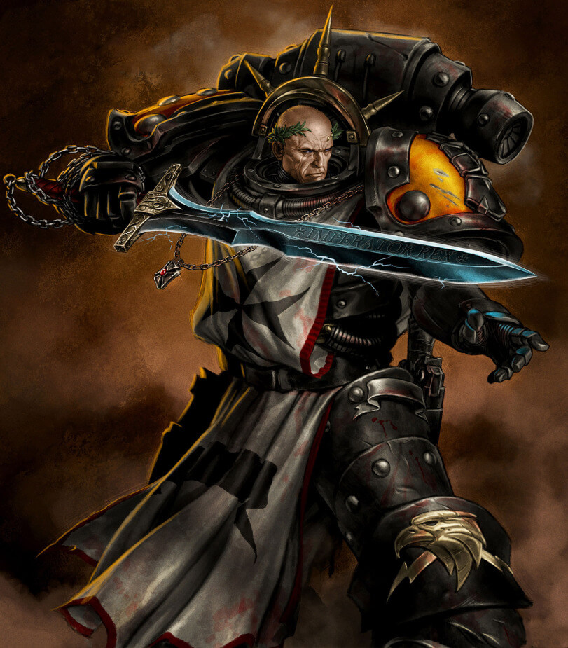 Sigismund with the Black Sword. Illustration by Israel Llona. 