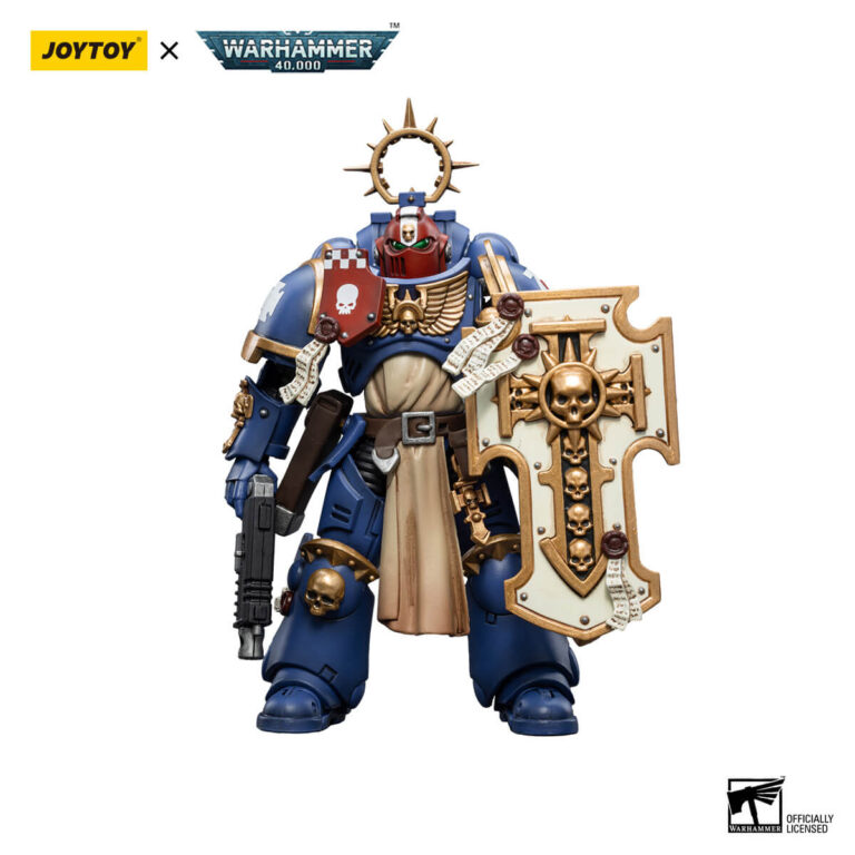 Ultramarines Bladeguard Veteran Brother Sergeant Proximo Action Figure Front View