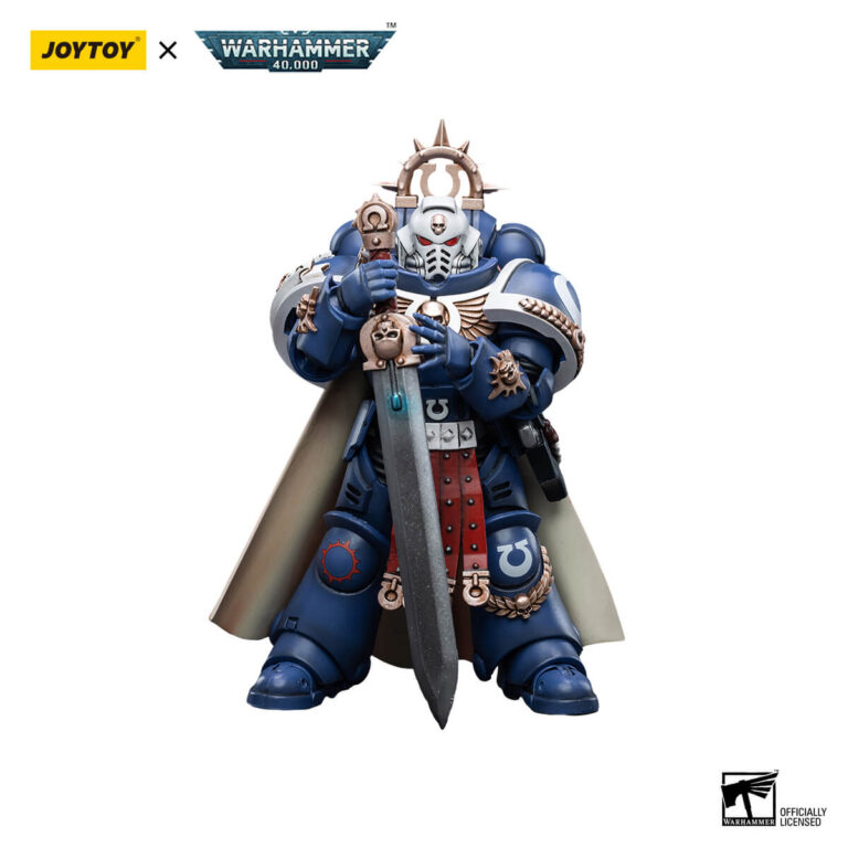 Ultramarines Primaris Captain Action Figure Front View