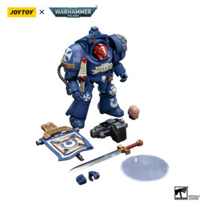 Ultramarines Terminators Sergeant Bellan Action Figure Contents