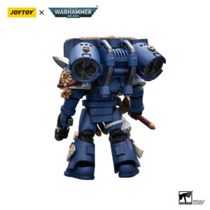 Ultramarines Vanguard Veteran Sergeant Action Figure Back View