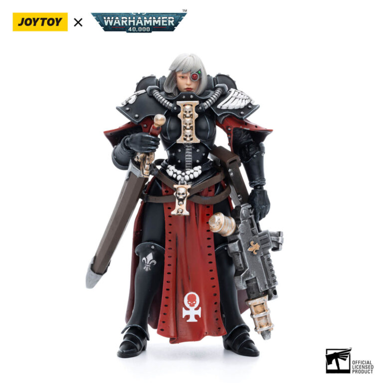 Adepta Sororitas Battle Sister Sister Superior Kassia Action Figure Front View