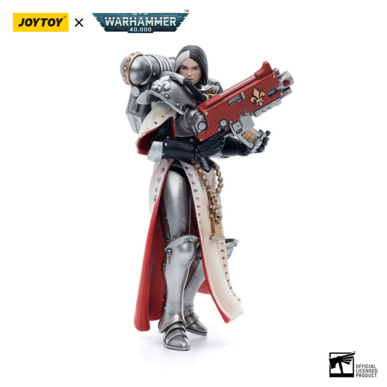 Adepta Sororitas Battle Sisters Order of the Argent Shroud Sister Vitas Action Figure