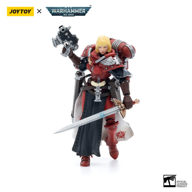 Adepta Sororitas Battle Sisters Order of the Bloody Rose Sister Superior Kamina Action Figure Front View