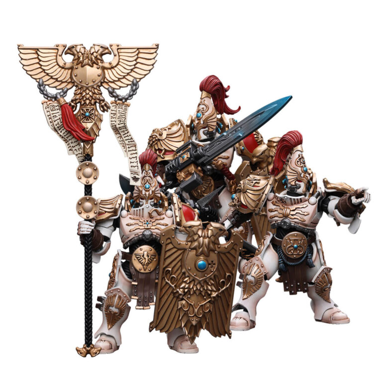 Adeptus Custodes Solar Watch Custodian Guard Action Figures - Set of 3