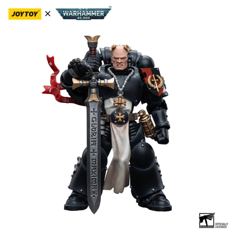 Black Templars Emperor's Champion Bayard's Revenge Action Figure Front View