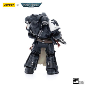 Black Templars Primaris Initiate Brother Raemont Action Figure Back View