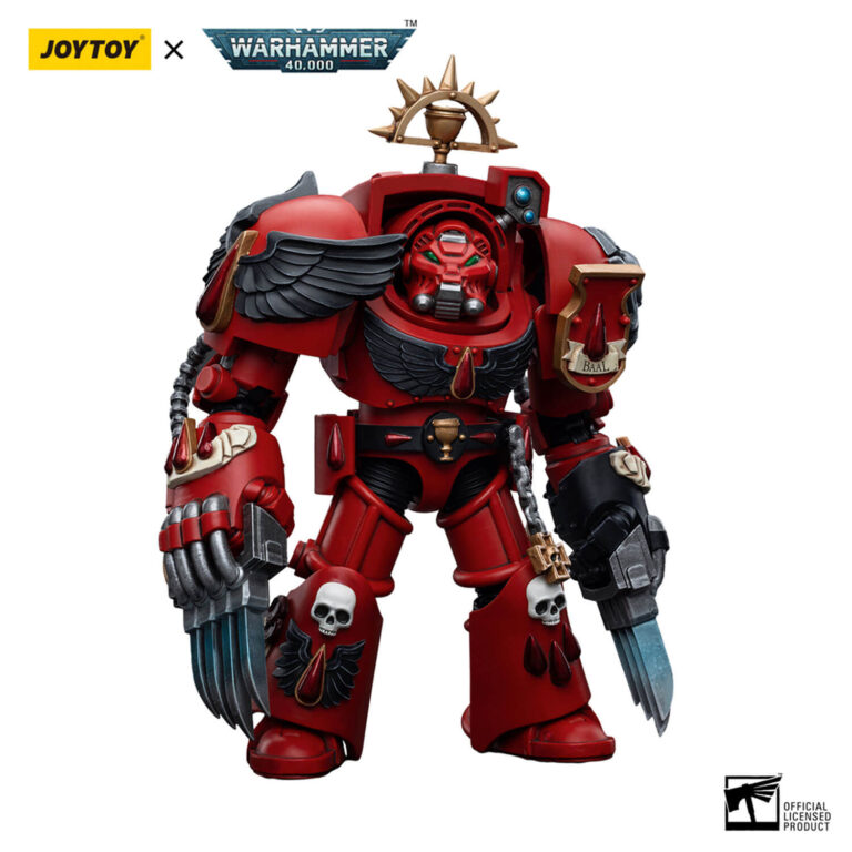 Blood Angels Assault Terminators Brother Tyborel Action Figure Front View