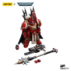 Chaos Space Marines Crimson Slaughter Sorcerer Lord in Terminator Armour Action Figure Contents