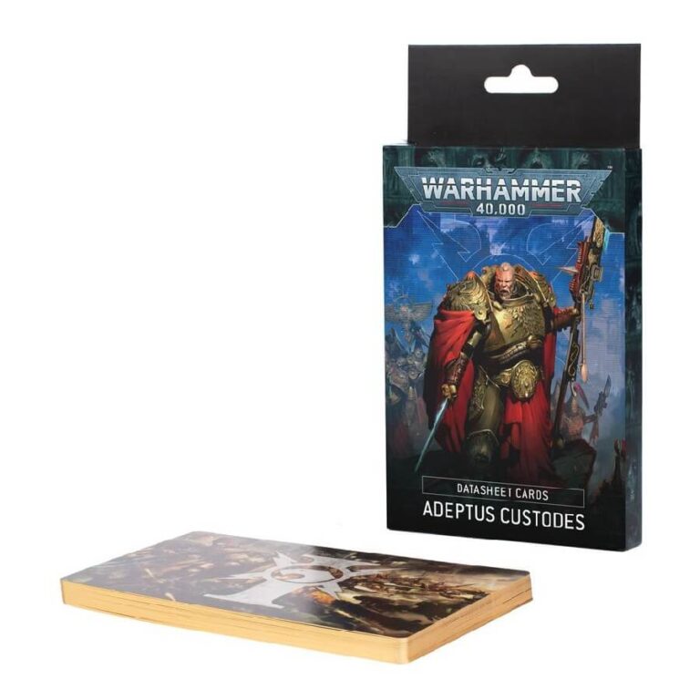 Datasheet Cards_ Adeptus Custodes 10th Edition