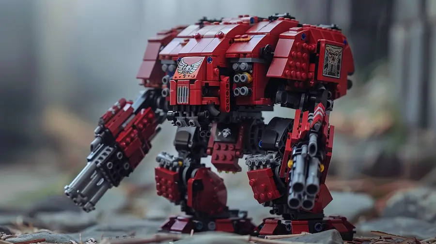 How would a potential LEGO Warhammer 40K Dreadnought could look like! 