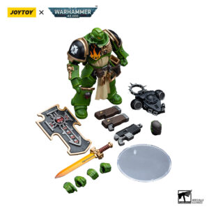 Salamanders Bladeguard Veteran Action Figure Contents