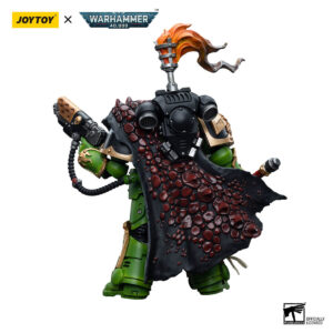 Salamanders Captain Adrax Agatone Action Figure Back View