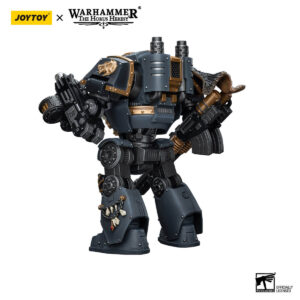 Space Wolves Contemptor Dreadnought with Gravis Bolt Cannon Action Figure Back View