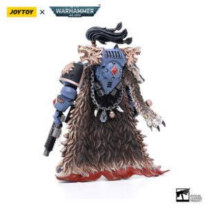 Space Wolves Ragnar Blackmane Action Figure Back View