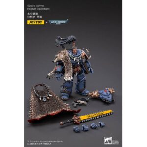 Space Wolves Ragnar Blackmane Action Figure Contents