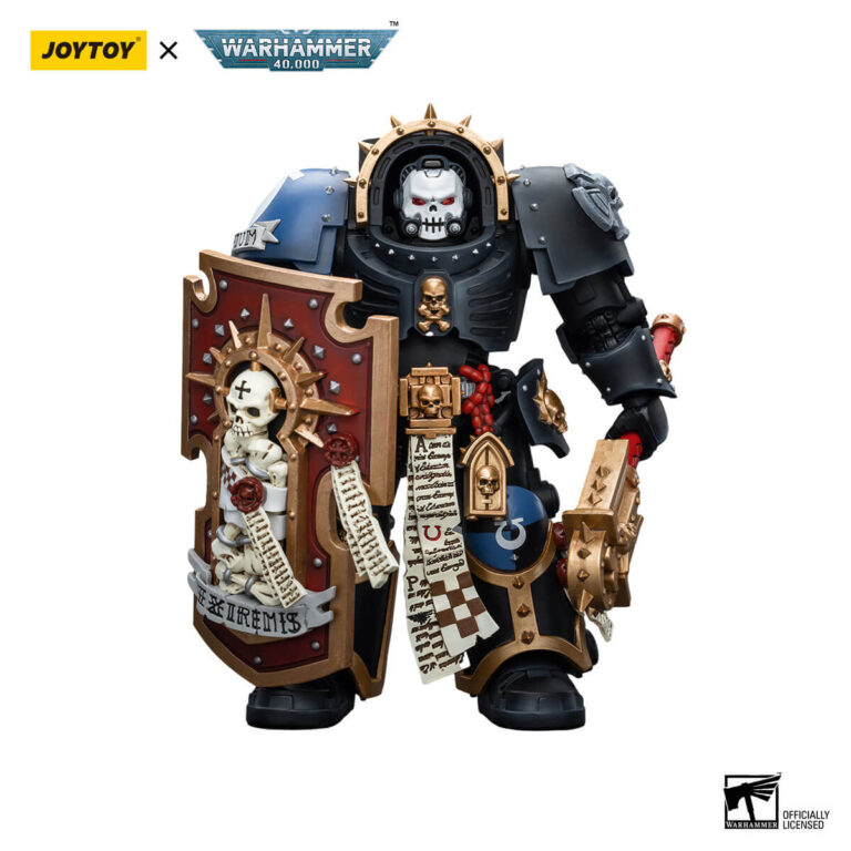 Ultramarines Chaplain in Terminator Armour Action Figure Front View