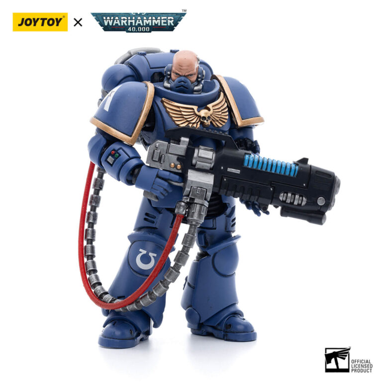 Ultramarines Hellblasters Brother Torsus Action Figure Front View