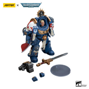 Ultramarines Terminator Captain Severus Agemman Action Figure Contents