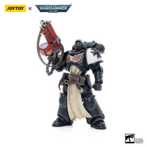 Black Templars Primaris Crusader Squad Action Figure With Rifle